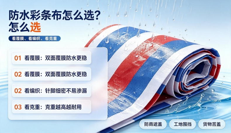 彩条布常见问题解答 选购使用全解析